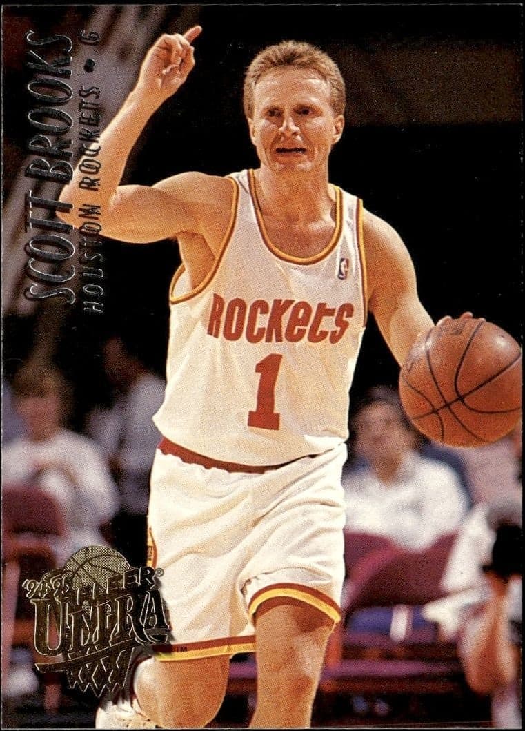 1994-95 Fleer Ultra Scott Brooks #254 trading card
