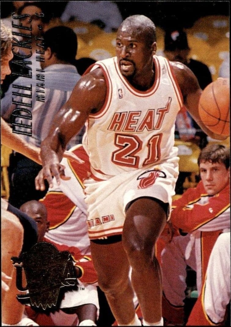 1994-95 Fleer Ultra Ledell Eackles #276 trading card