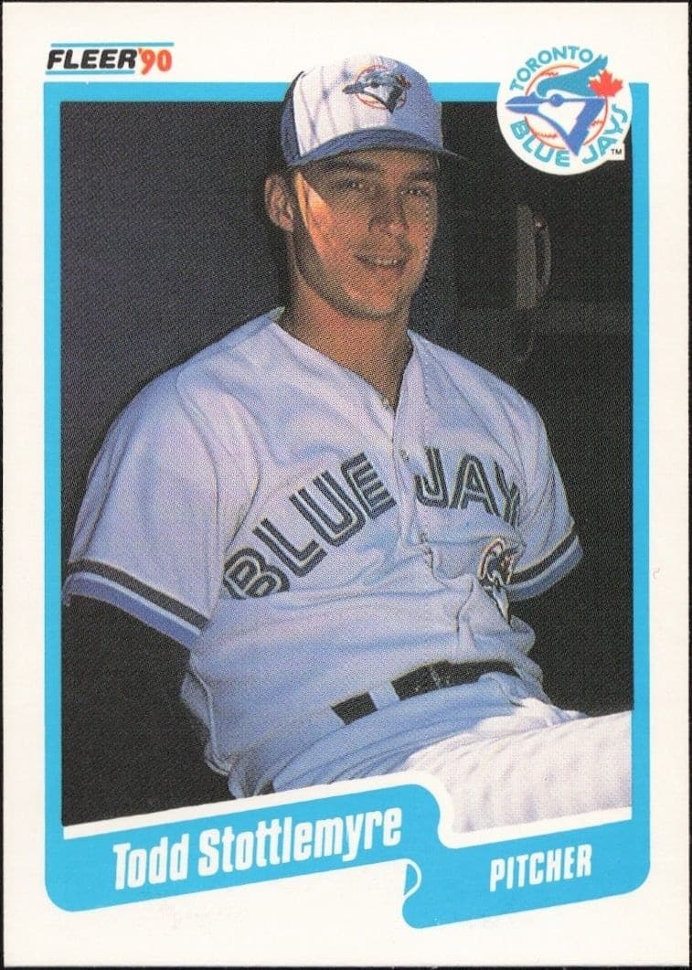 1990 Fleer Todd Stottlemyre #94 baseball trading card front