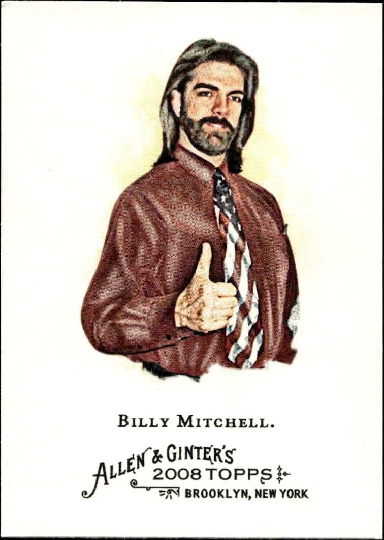 2008 Topps Allen & Ginter Billy Mitchell #119 baseball trading card front