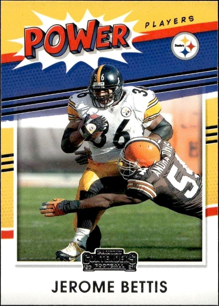 2021 Panini Contenders Jerome Bettis #PP-JBE trading card