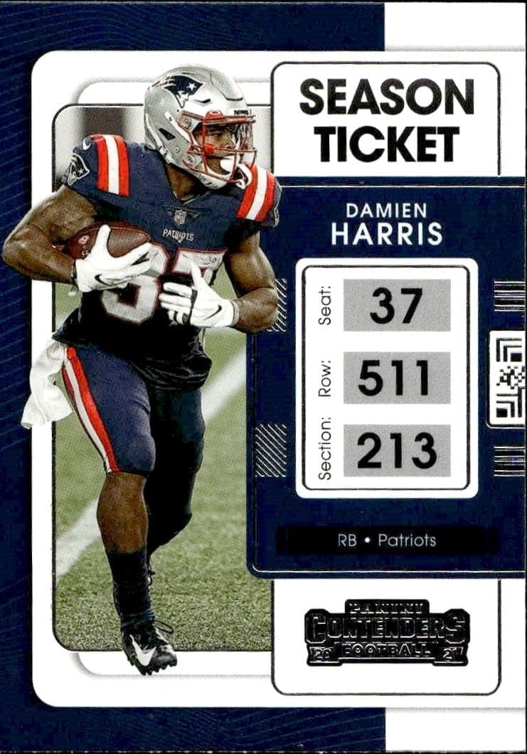 2021 Panini Contenders Damien Harris #69 trading card