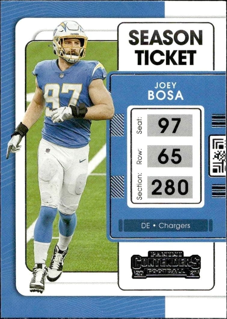 2021 Panini Contenders Joey Bosa #53 trading card