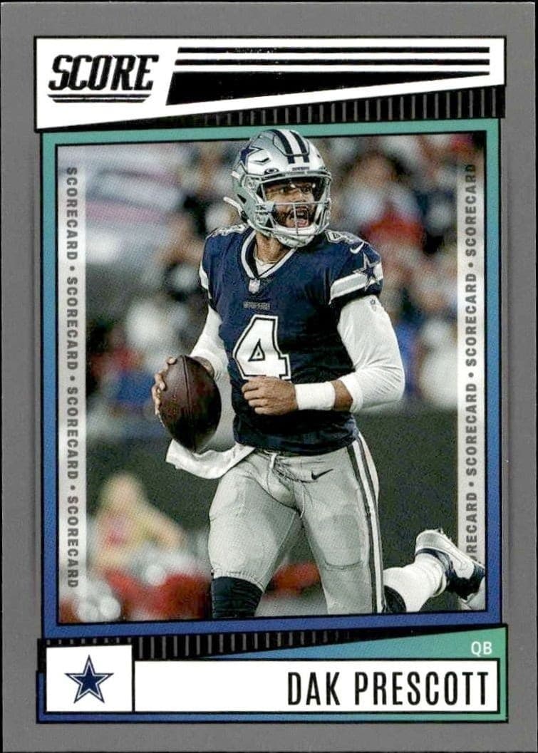 2022 Panini Score Dak Prescott #225 trading card