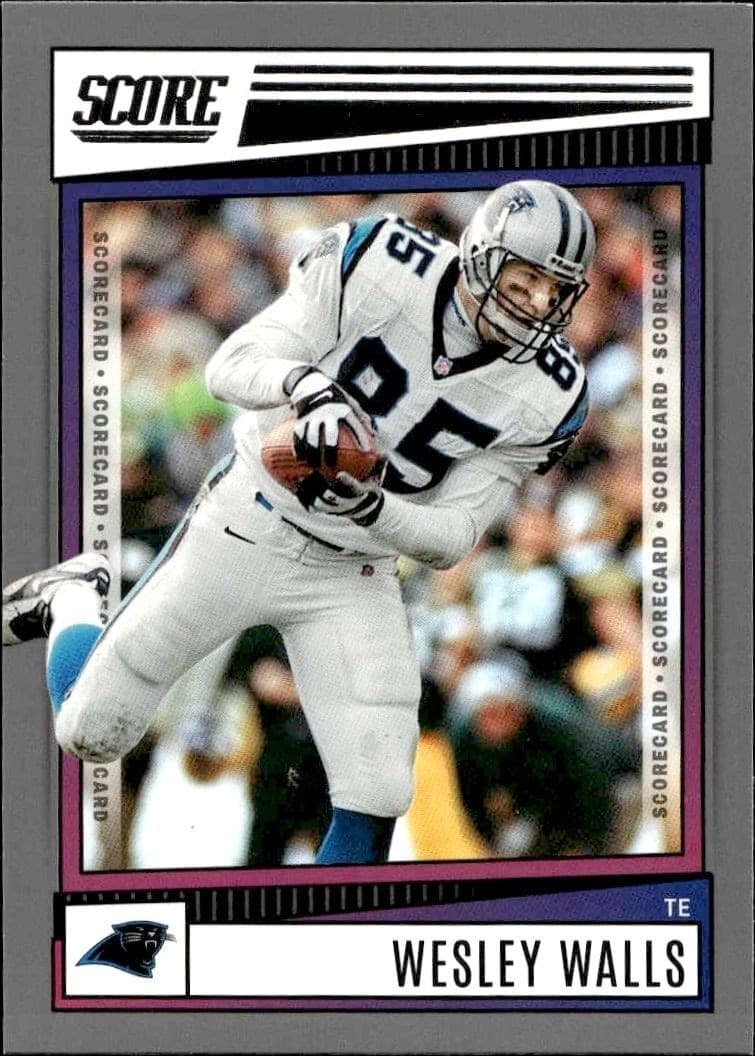 2022 Panini Score Wesley Walls #52 trading card