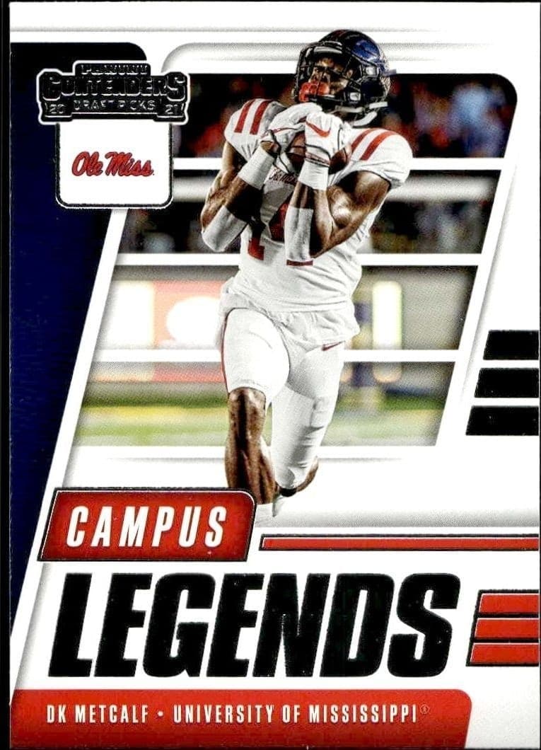 2021 Panini Contenders Draft Picks Dk Metcalf #14 trading card
