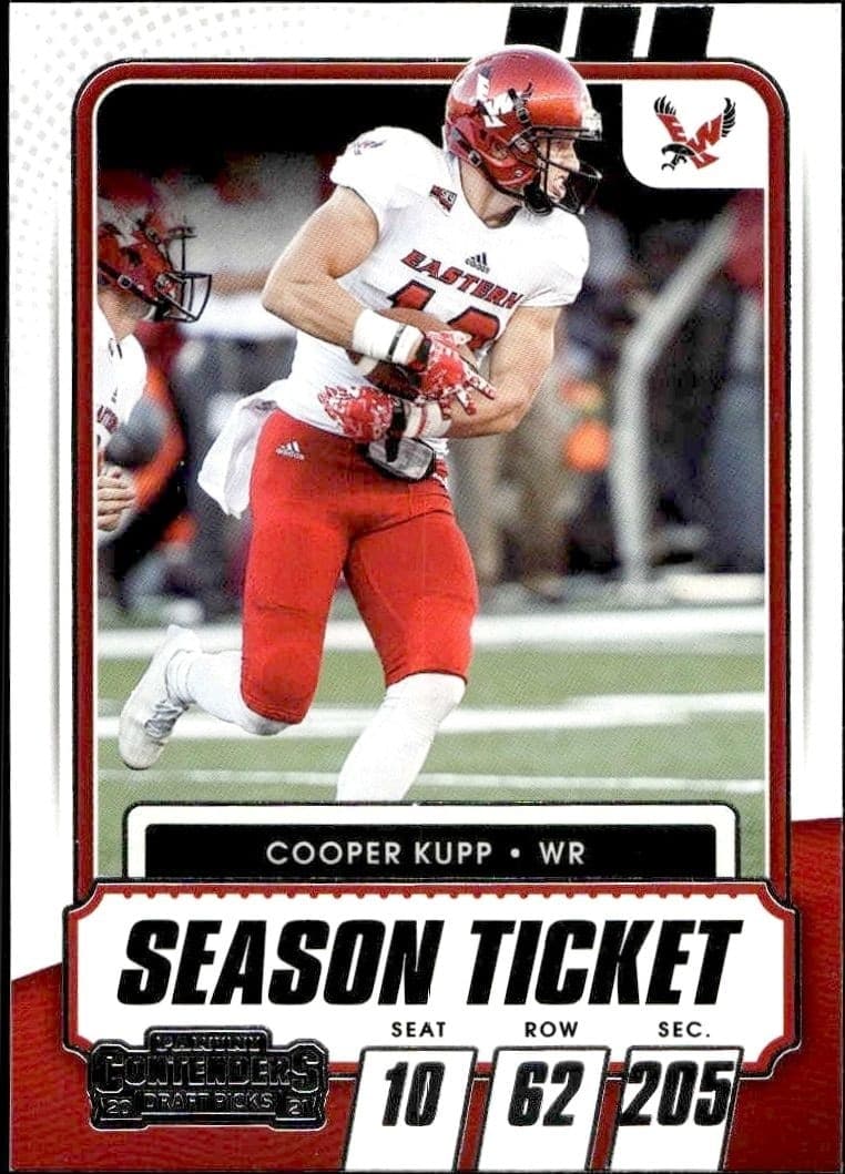 2021 Panini Contenders Draft Picks Cooper Kupp #39 trading card
