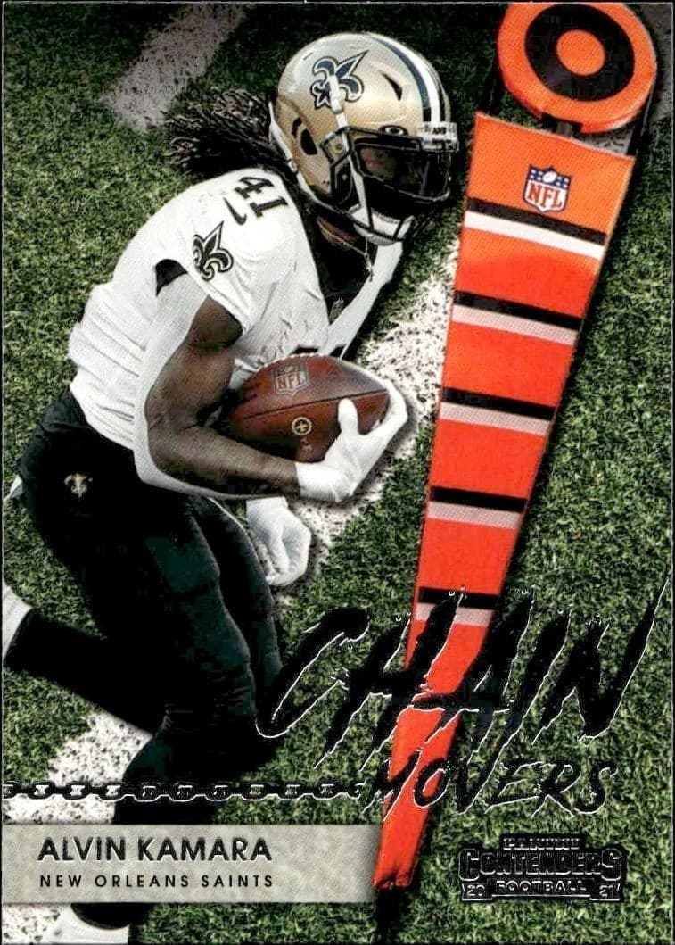 2021 Panini Contenders Alvin Kamara #CM-AKA trading card