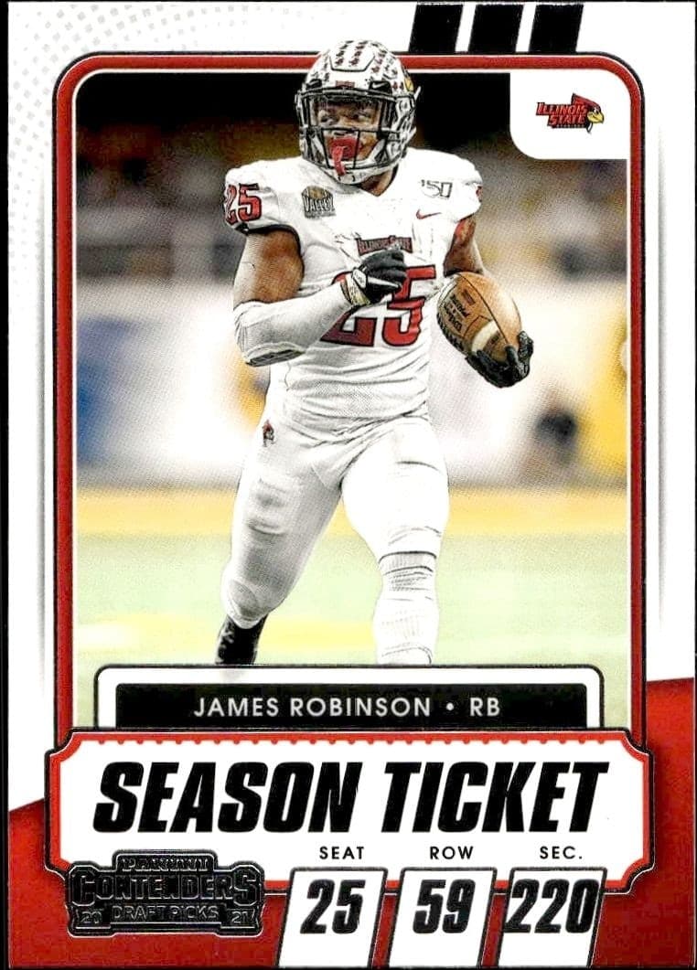 2021 Panini Contenders Draft Picks James Robinson #?73 trading card