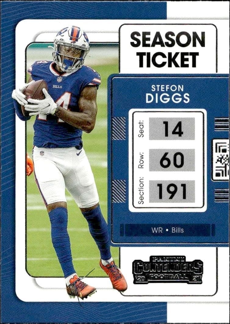 2021 Panini Contenders Stefon Diggs #11 trading card