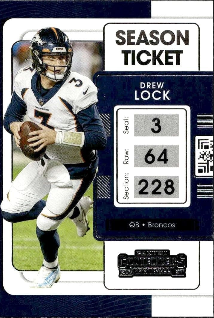 2021 Panini Contenders Drew Lock #28 trading card