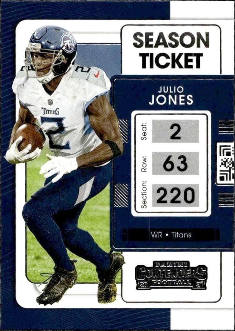 2021 Panini Contenders Julio Jones #95 trading card