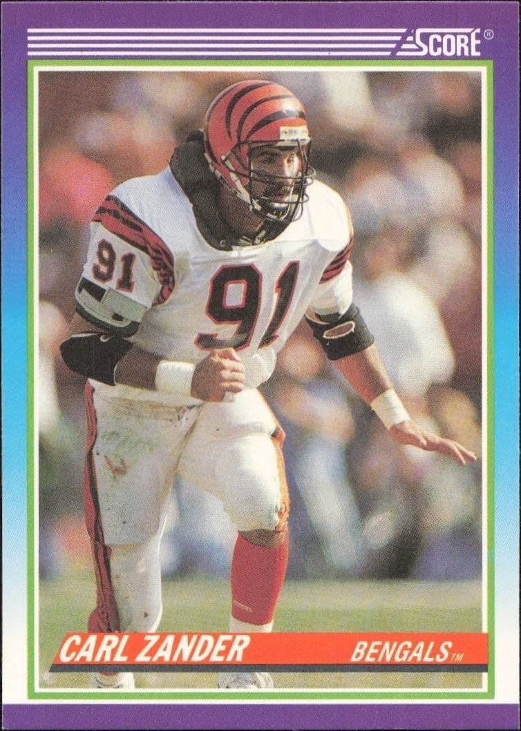 1990 Score Carl Zander #478 trading card