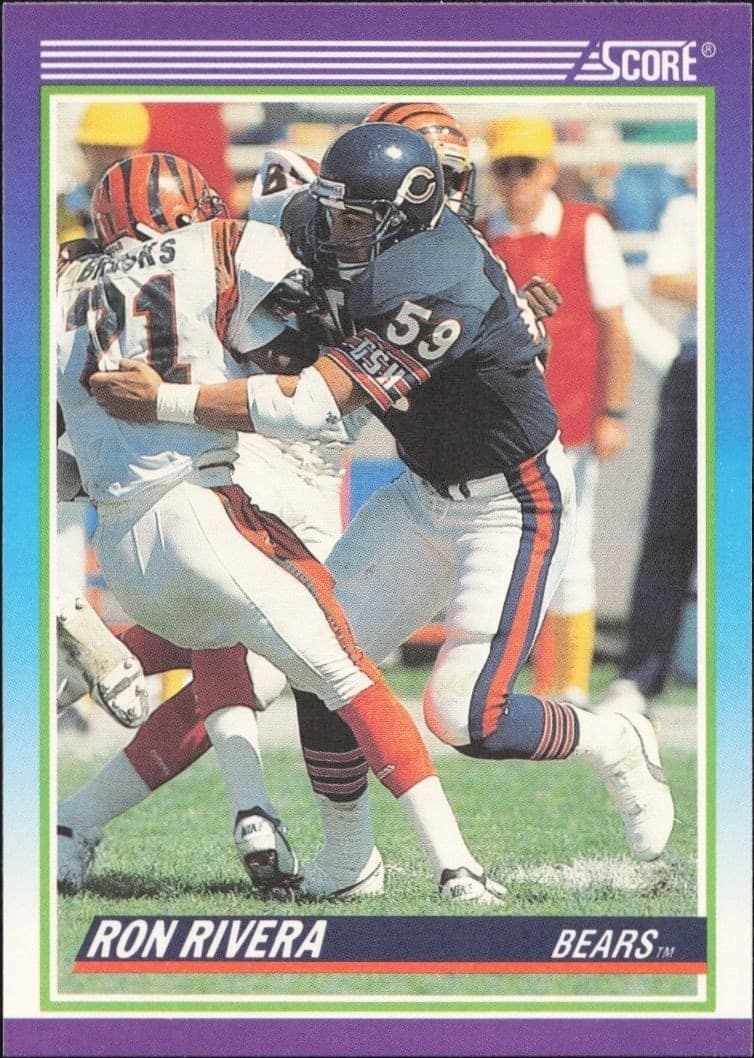 1990 Score Ron Rivera #469 trading card
