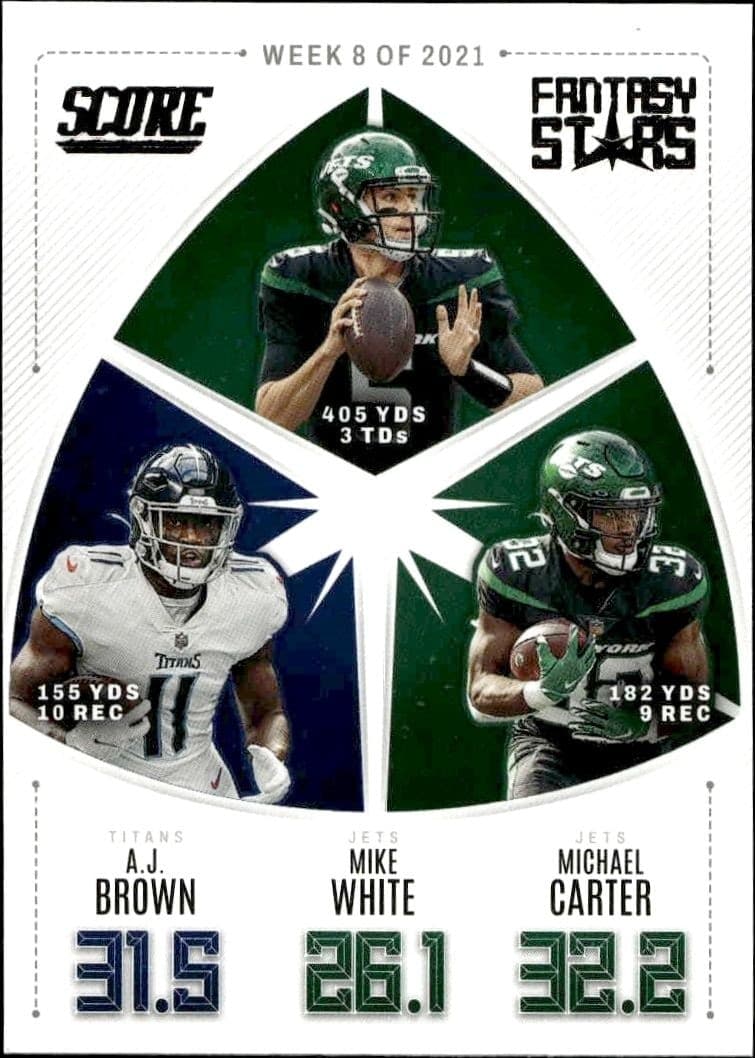 2022 Panini Score A.J. Brown #FS8 trading card