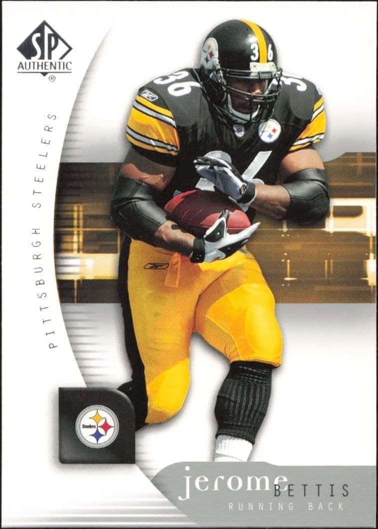 2005 Upper-Deck SP Authentic Jerome Bettis #70 trading card