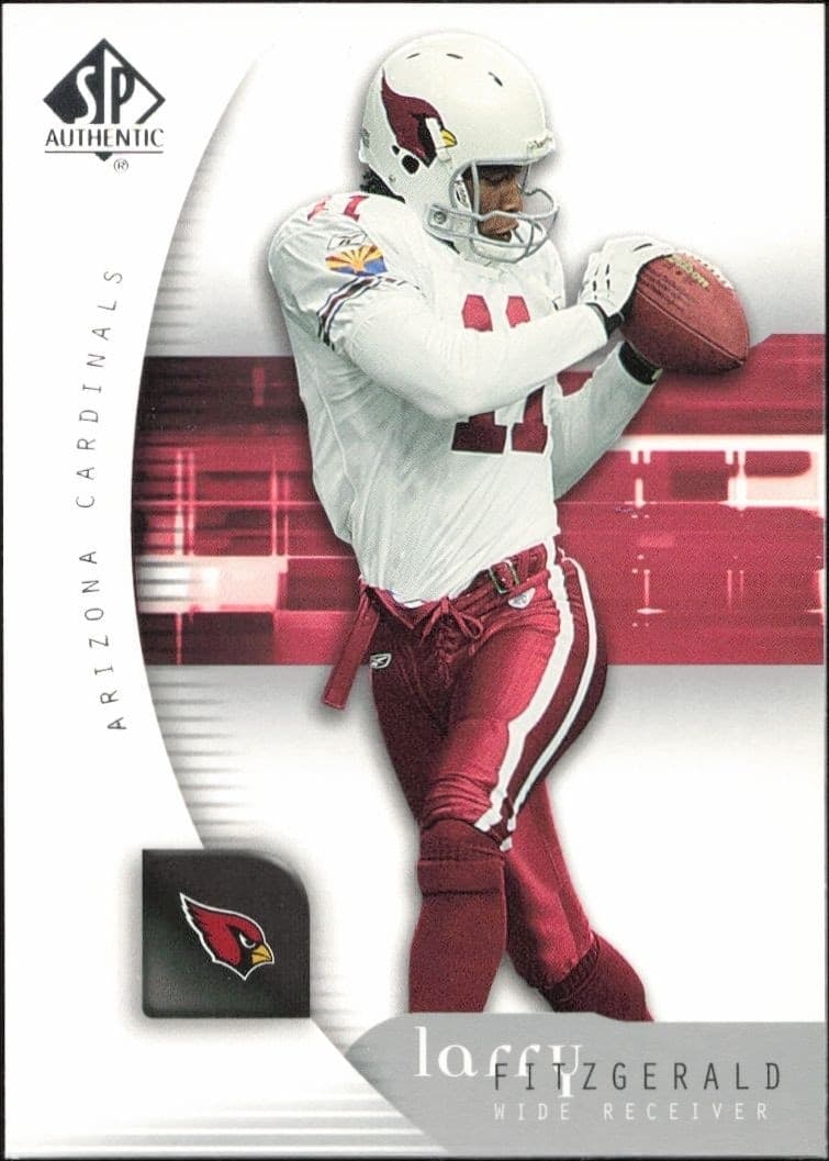 2005 Upper-Deck SP Authentic Larry Fitzgerald #2 trading card