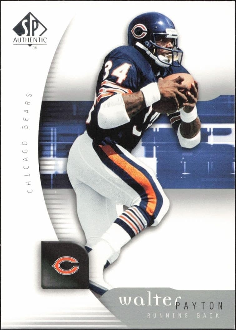 2005 Upper-Deck SP Authentic Walter Payton #15 trading card