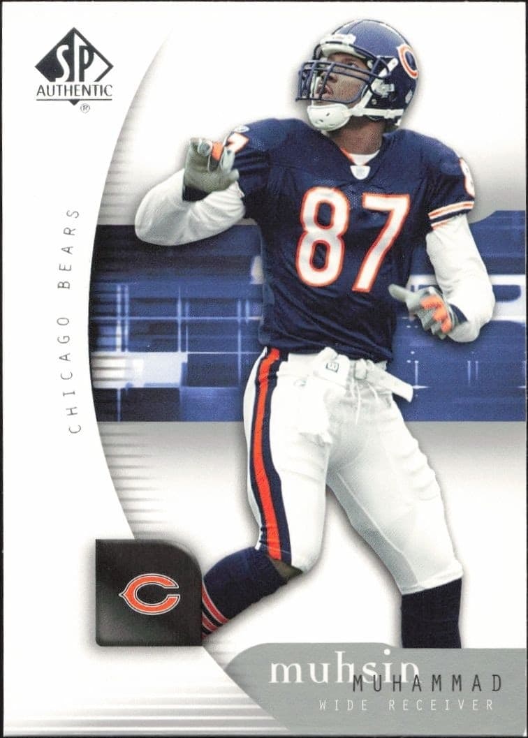 2005 Upper-Deck SP Authentic Muhsin Muhammad #14 trading card