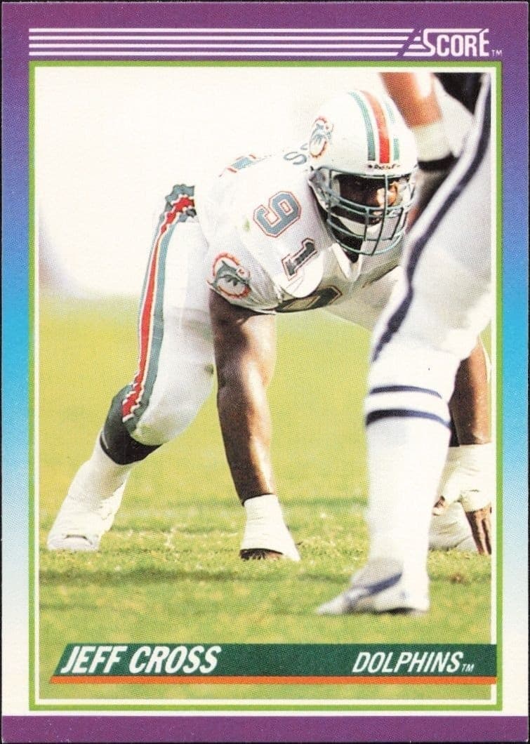1990 Score Jeff Cross #213 trading card