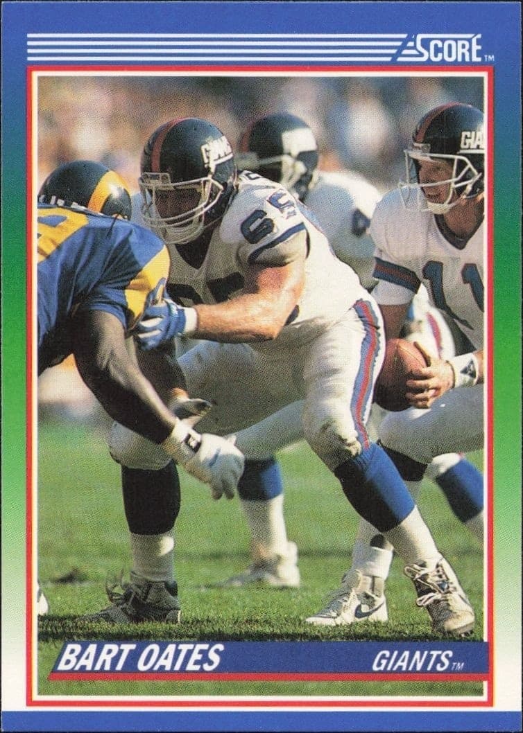 1990 Score Bart Oates #59 trading card