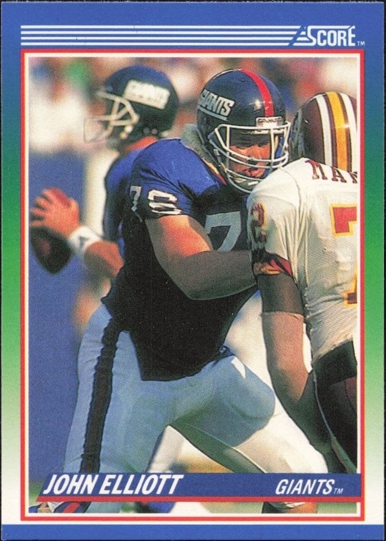 1990 Score John Elliott #78 trading card