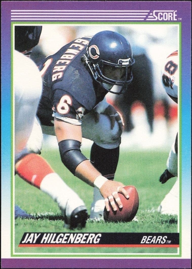 1990 Score Jay Hilgenberg #171 trading card