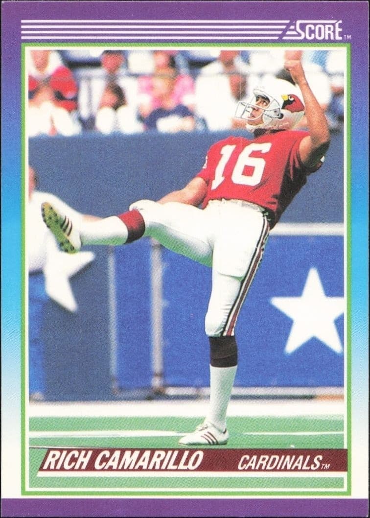 1990 Score Rich Camarillo #132 trading card