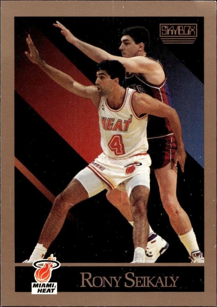 1990-91 Skybox Rony Seikaly #151 trading card