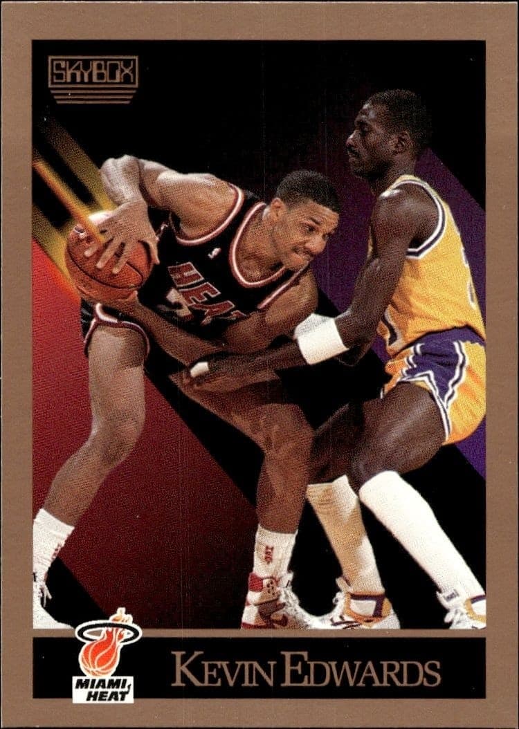 1990-91 Skybox Kevin Edwards #146 basketball trading card front