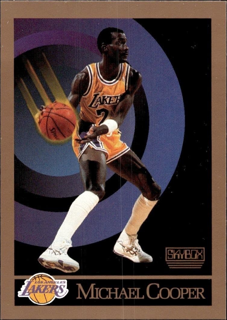 1990-91 Skybox Michael Cooper #134 basketball trading card front