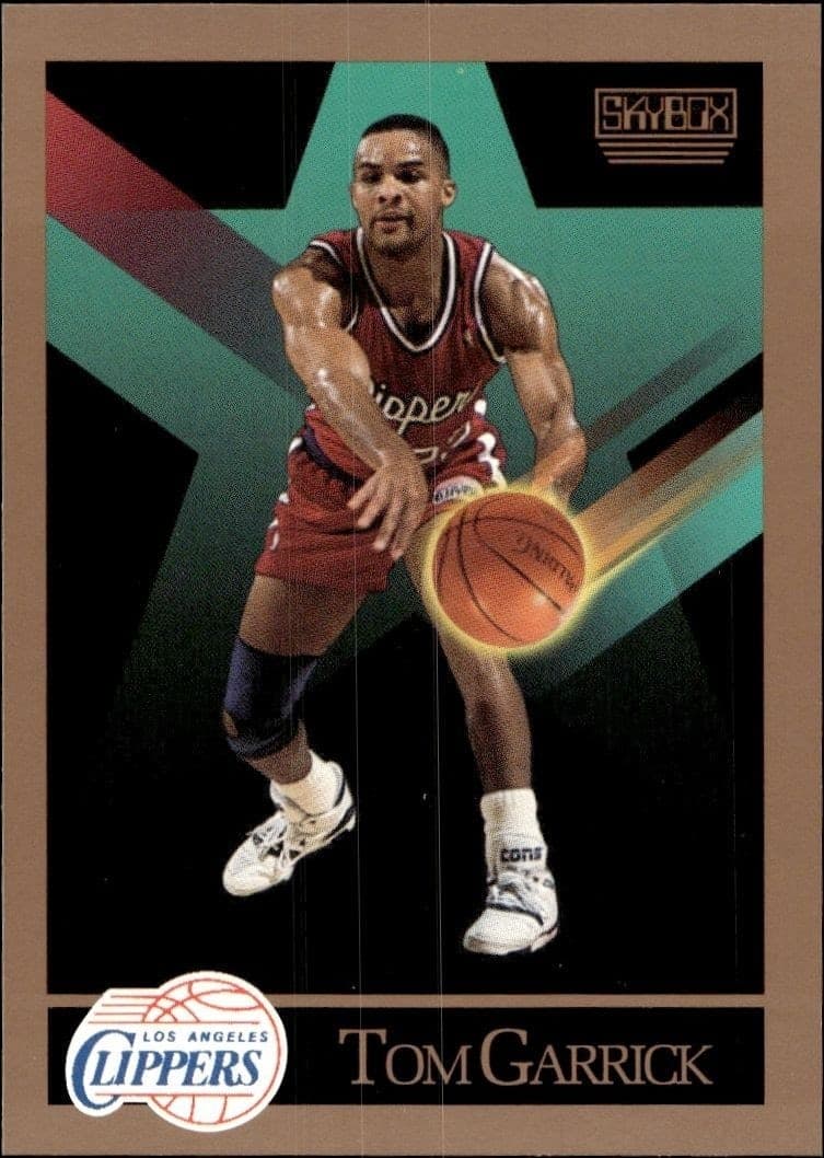 1990-91 Skybox Tom Garrick #126 basketball trading card front