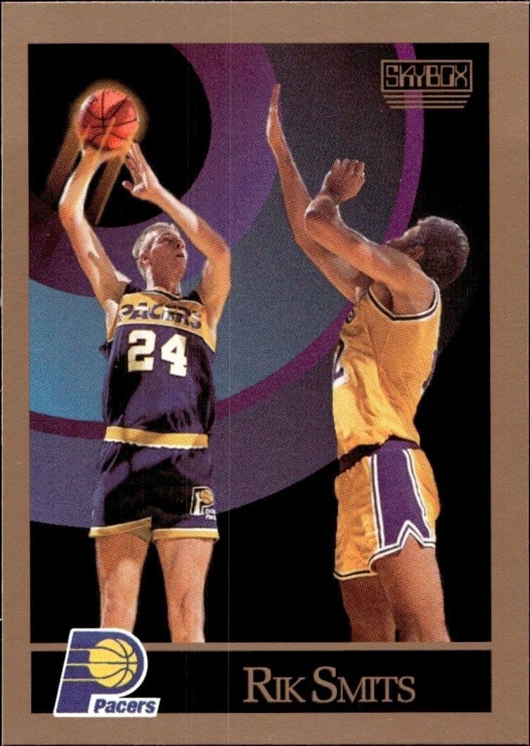 1990-91 Skybox Rik Smits #122 trading card