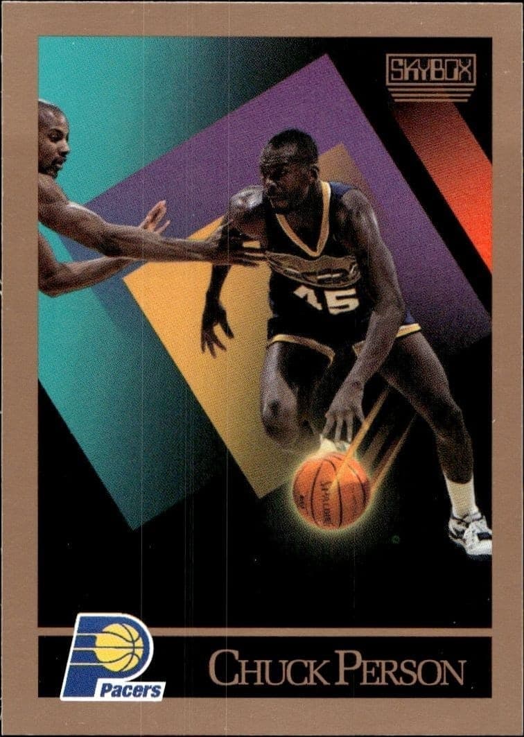 1990-91 Skybox Chuck Person #119 basketball trading card front