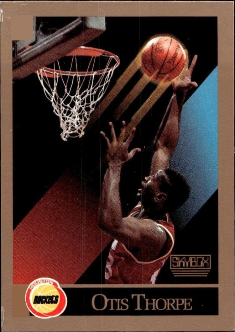 1990-91 Skybox Otis Thorpe #112 basketball trading card front