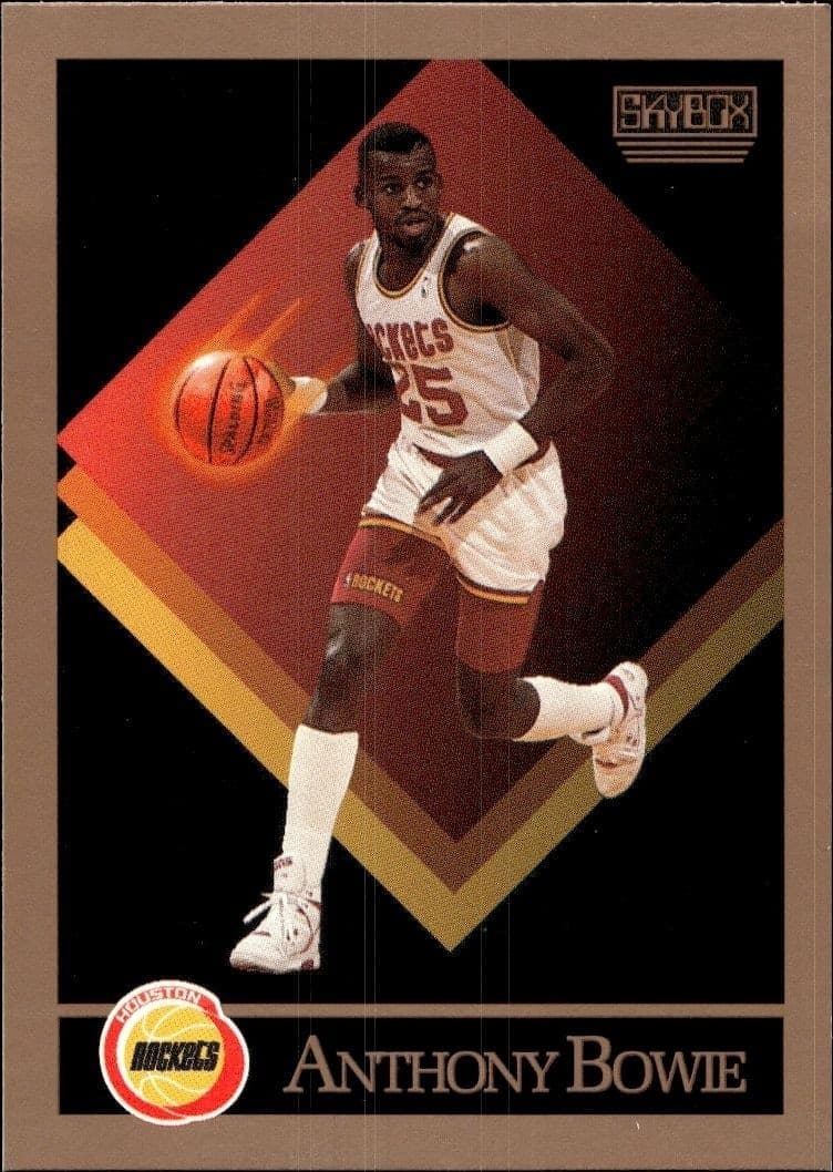 1990-91 Skybox Anthony Bowie #105 trading card