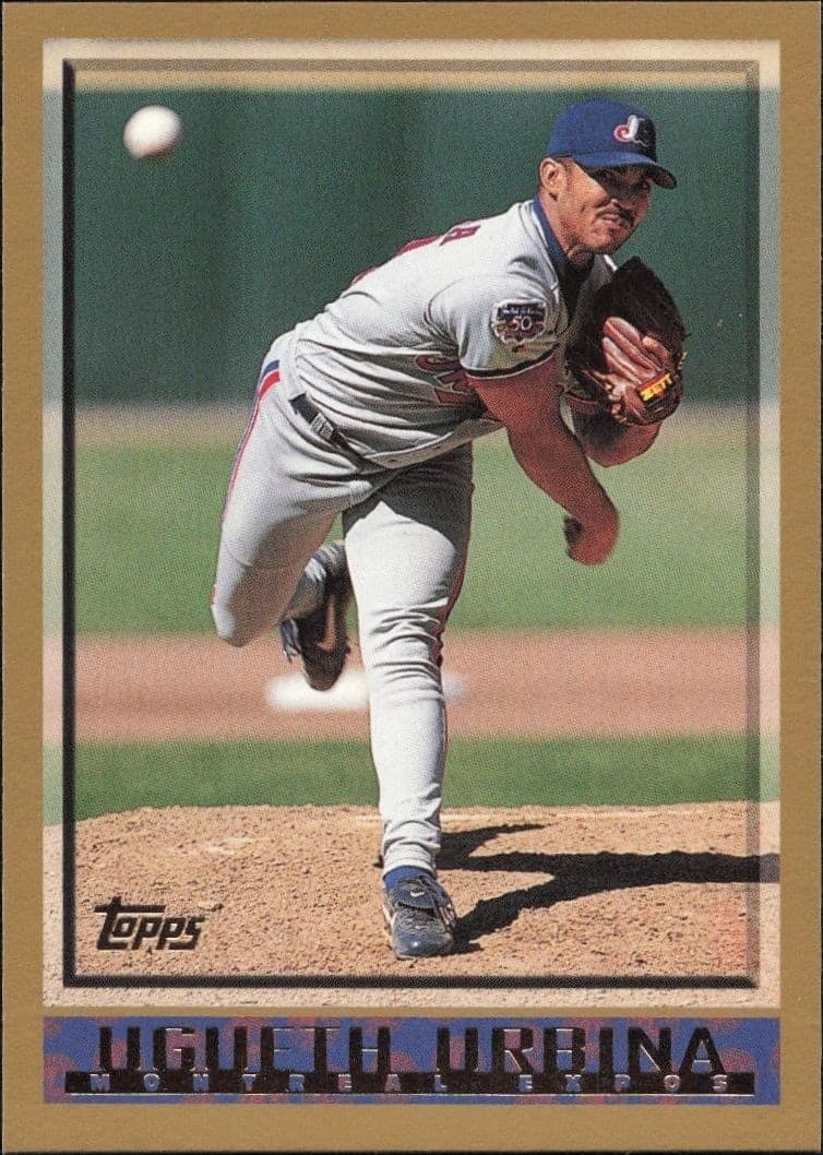 1998 Topps Series 2 Ugueth Urbina #396 trading card