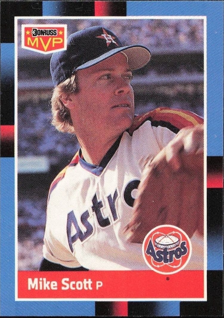 1988 Donruss Mike Scott #BC-12 trading card