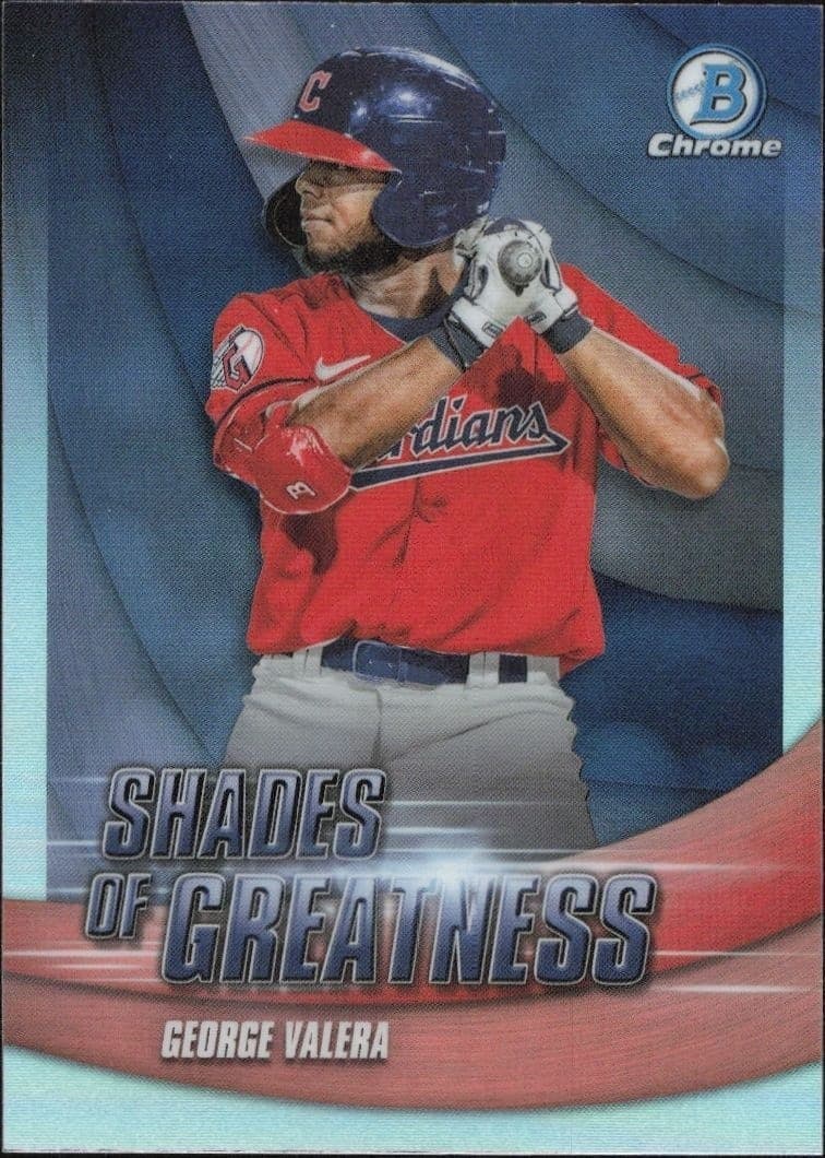 2022 Bowman Chrome George Valera #SG-8 trading card