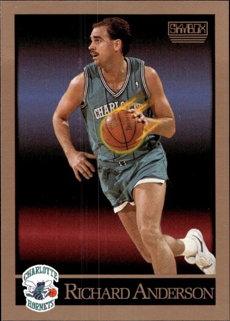 1990-91 Skybox Richard Anderson #25 basketball trading card front
