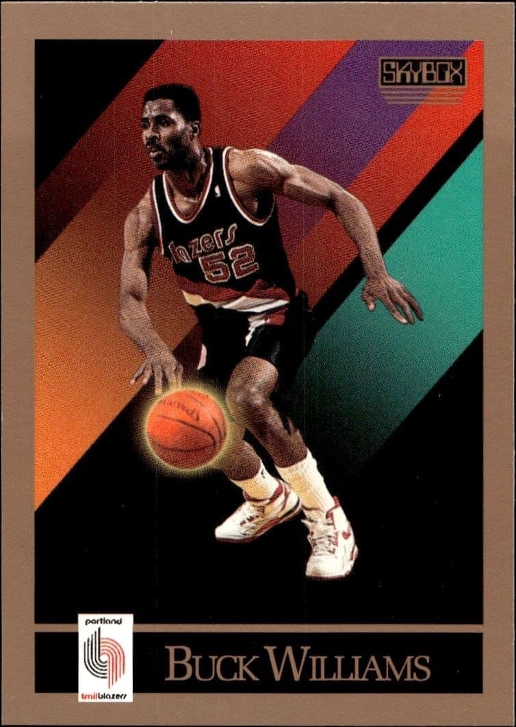 1990-91 Skybox Buck Williams #240 trading card