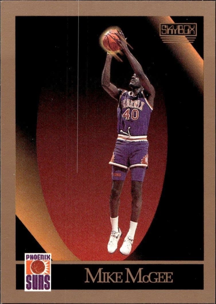 1990-91 Skybox Mike McGee #227 basketball trading card front