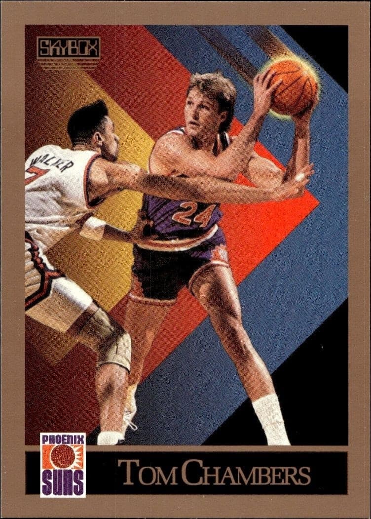 1990-91 Skybox Tom Chambers #220 basketball trading card front