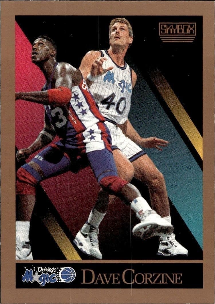 1990-91 Skybox Dave Corzine #202 trading card