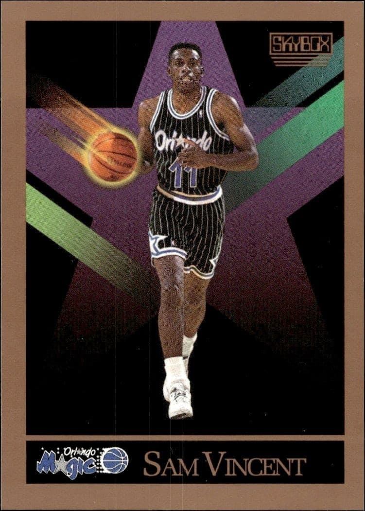 1990-91 Skybox Sam Vincent #209 trading card