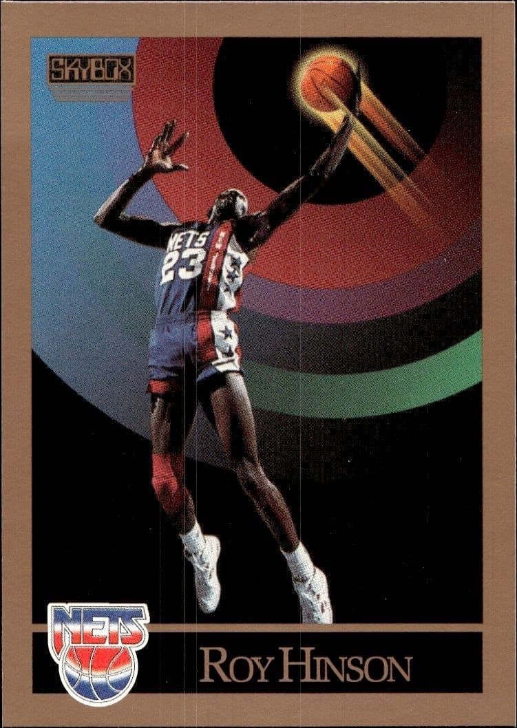 1990-91 Skybox Roy Hinson #181 basketball trading card front