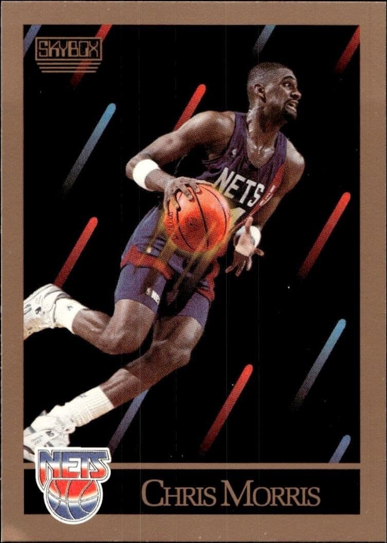 1990-91 Skybox Chris Morris #183 basketball trading card front