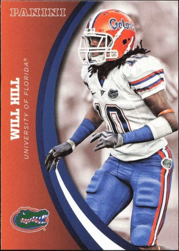 2015 Panini Florida Team Collection Will Hill #62 trading card
