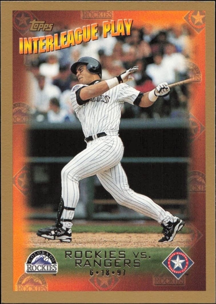 1998 Topps Andres Galarraga #274 trading card