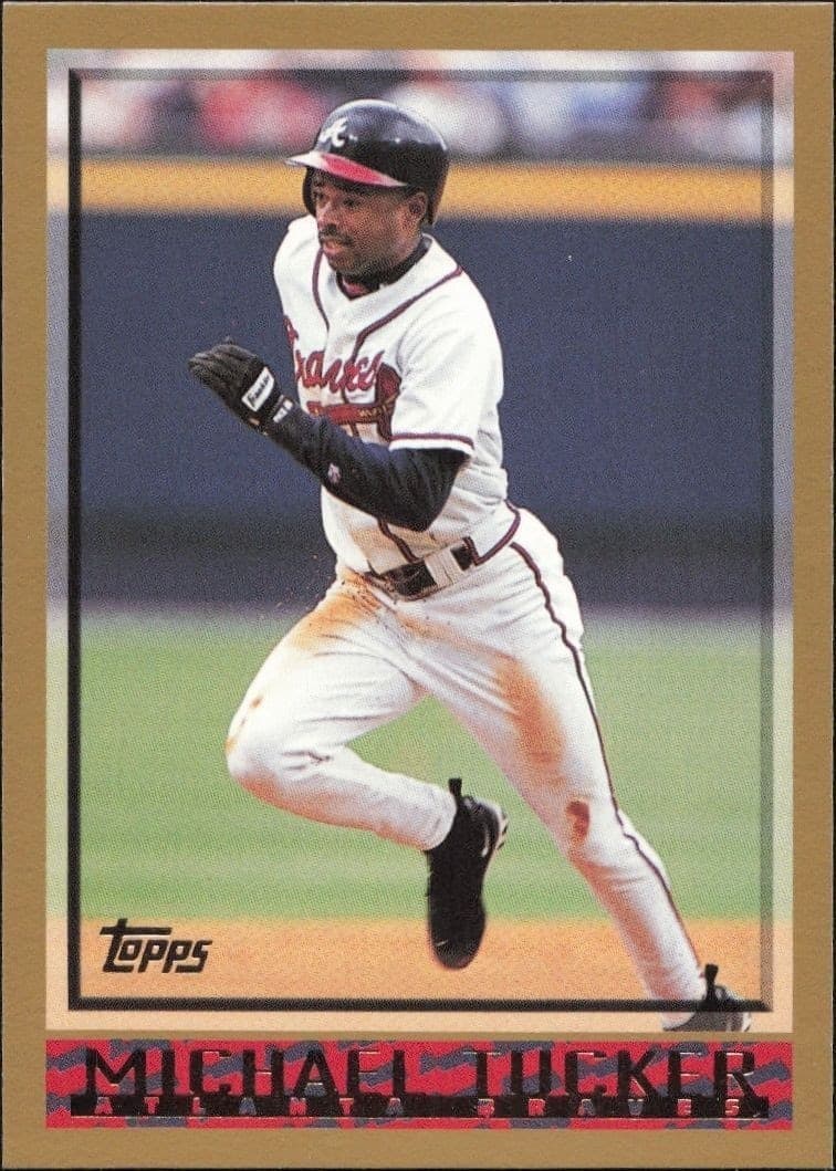 1998 Topps Series 2 Michael Tucker #410 trading card